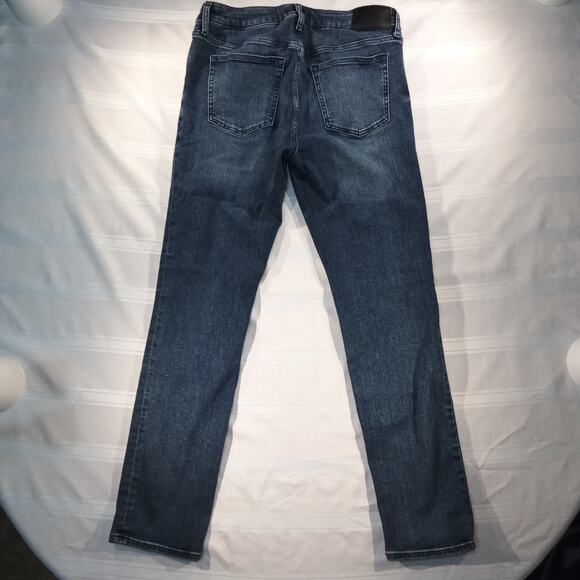 Express Women’s Slim Jeans 31x32 Medium Wash Stretch Denim Mid Rise Fit - Picture 9 of 9